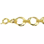 Pulseira Feminina com Design Italiano em Ouro 18K 0750