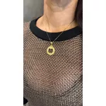 Mandala Signos do Zodíaco em Ouro 18k com Brilhante