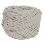 Cordão De Algodão Trancelim Bege Para Macrame