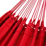 Rede De Dormir Tropical Vermelho Listrado