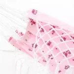 Rede De Dormir Para Berço Rosa - Coroa Imperial