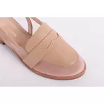 Sapato Oxford Tela Nude Ref. 09912.09982 