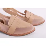 Sapato Oxford Tela Nude Ref. 09912.09982 