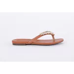 Rasteira Anatomic Lezard Caramelo Ref. 09961.09922