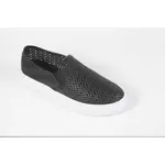 Tênis Slip On em Couro Atanado Preto Ref. 09111.09951