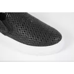 Tênis Slip On em Couro Atanado Preto Ref. 09111.09951