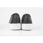 Tênis Slip On em Couro Atanado Preto Ref. 09111.09951