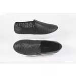 Tênis Slip On em Couro Atanado Preto Ref. 09111.09951