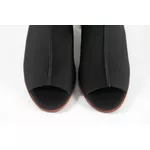 Bota Feminina Ankle Boot Neoprene Preto Ref. 09912.09992 