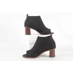 Bota Feminina Ankle Boot Neoprene Preto Ref. 09912.09992 