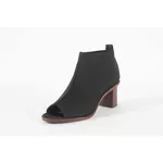 Bota Feminina Ankle Boot Neoprene Preto Ref. 09912.09992 