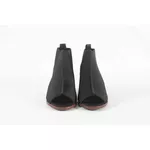 Bota Feminina Ankle Boot Neoprene Preto Ref. 09912.09992 