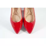 Sapatilha Lisa Vermelho Verniz Bico Fino Ref. 0967.09901