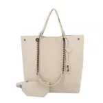Bolsa Saco Grande Valentina Marfim