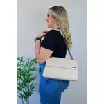 Bolsa Tiracolo Média Luisa Marfim