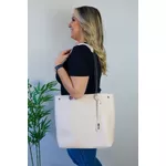 Bolsa Saco Grande Valentina Marfim