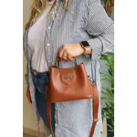 Bolsa Pequena Tiracolo Chloe Caramelo 