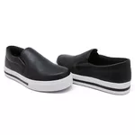 Slip On Liso Preto DKShoes