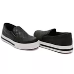 Slip On Matelassê Preto DKShoes