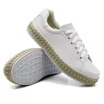 Tênis Casual Pietra Corda Branco DKShoes