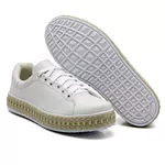 Tênis Casual Pietra Corda Branco DKShoes