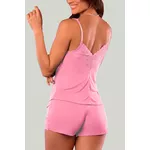 Babydoll Ritati em Liganete e Renda Romance