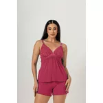 Baby Doll Amamentar Ritati Liganete e Renda