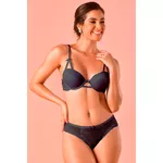 Calça Tanga Ritati em Renda Preto