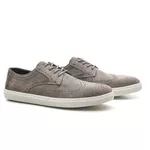 Sapato Masculino Brogue Cinza Maui Kite