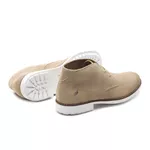 Chukka Boot Masculina Marfim Papua