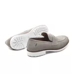 Sapato Masculino Loafer Cinza Crissy Field