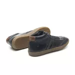 Tênis Masculino Cano Alto Preto Newquay