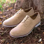 Sapato Masculino Derby Marfim Saliara