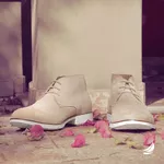 Chukka Boot Masculina Marfim Papua