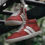Tênis Masculino Cano Alto Vermelho Botany Bay