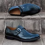 Sapato Masculino Monk Strap Preto San Onofre