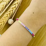 Pulseira Riviera com Zircônia Colorida Prata 925 