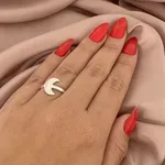 Anel Lua Prata 925