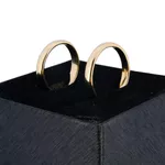 Aliança Abaulada com Banho de Ouro 18k 