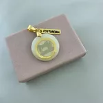 Pingente Costureira Banhado Ouro 18k