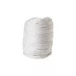 CORDA TRANCADA EM POLIESTER 12MM BRANCA