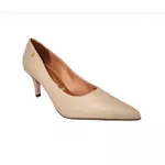 SAPATO SCARPIN SALTO MEDIO FEMININO BICO FINO