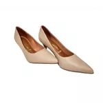 SAPATO SCARPIN SALTO MEDIO FEMININO BICO FINO