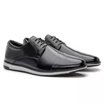 Sapato Casual Sândalo Connor Cadarço Preto