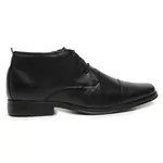 Sapato Social Sândalo Cano Alto Plaza Preto