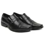 Sapato Social Sândalo Plaza Metal Preto