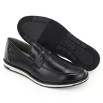 Sapato Casual Sândalo Fluence Preto