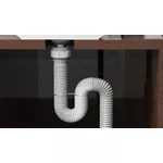 Sifão Tubo Extensivo Branco Longo 1,50m 030128 Blukit