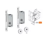 Fechadura Auxiliar 1003 ( Par ) Inox 