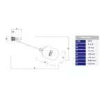 Torneira Bóia Plástica 3/4'' Para Caixa Dagua 262